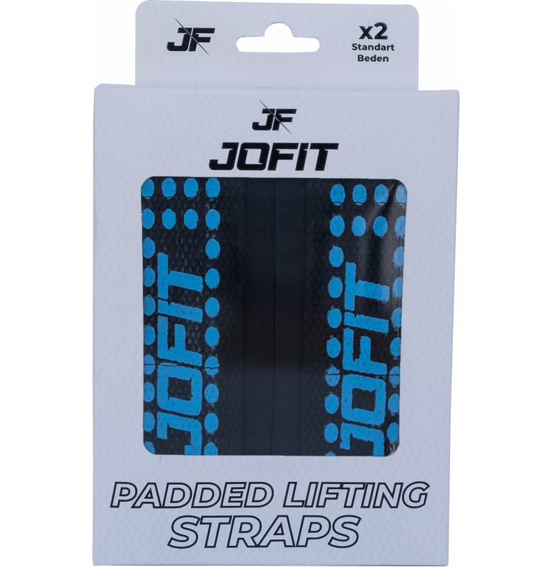 Jofit Padded Straps Siyah - Mavi - 2