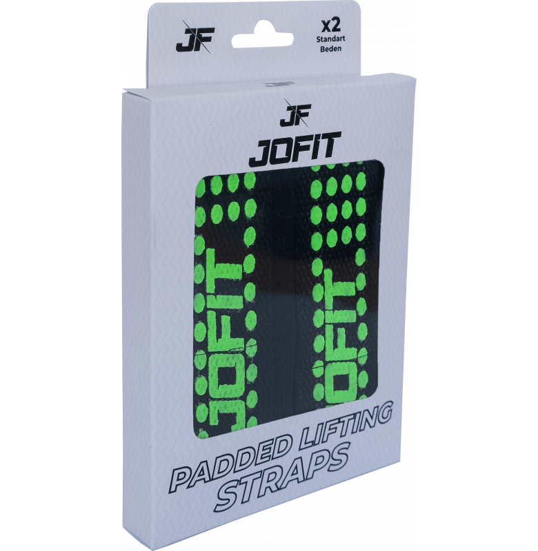 Jofit Padded Straps Siyah - Neon Yeşil - 3