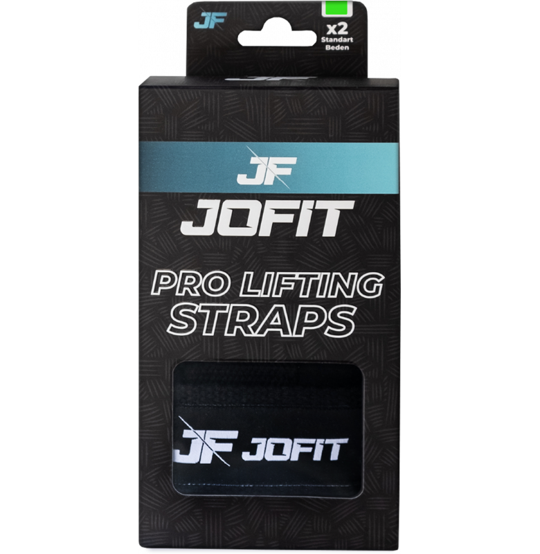 Jofit Pro Lifting Straps Siyah - Neon Yeşil