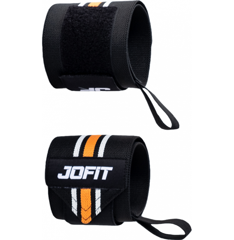 Jofit Wrist Wraps Siyah - Turuncu - 4