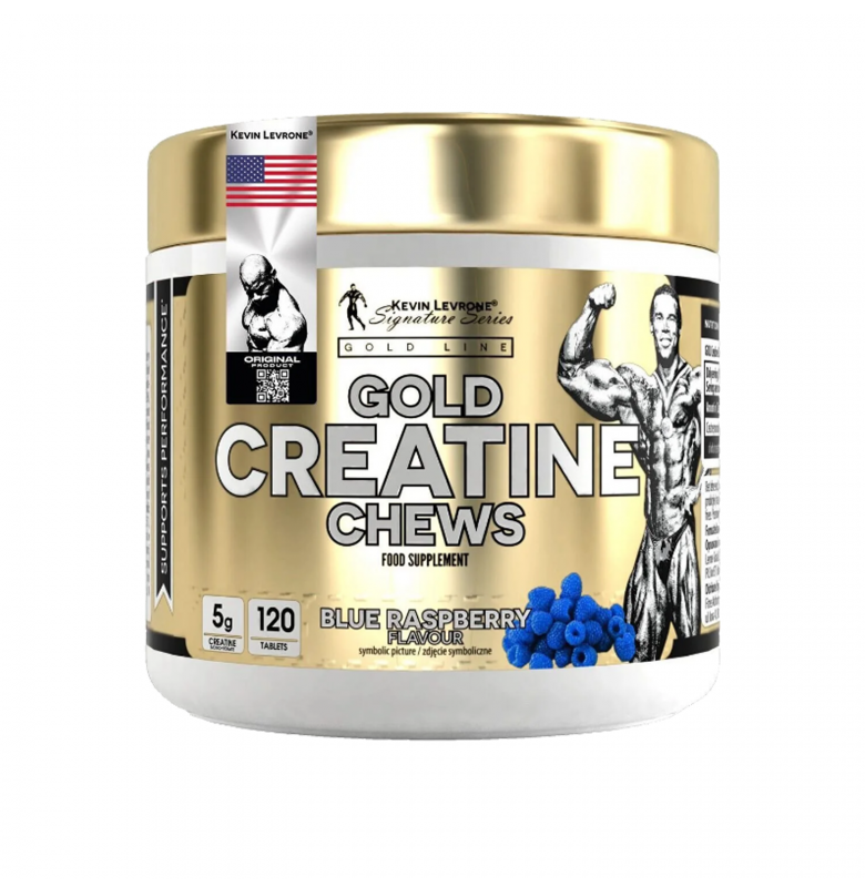 Kevin Levrone Gold Creatine Chews Blue Raspberry 120 Tablet