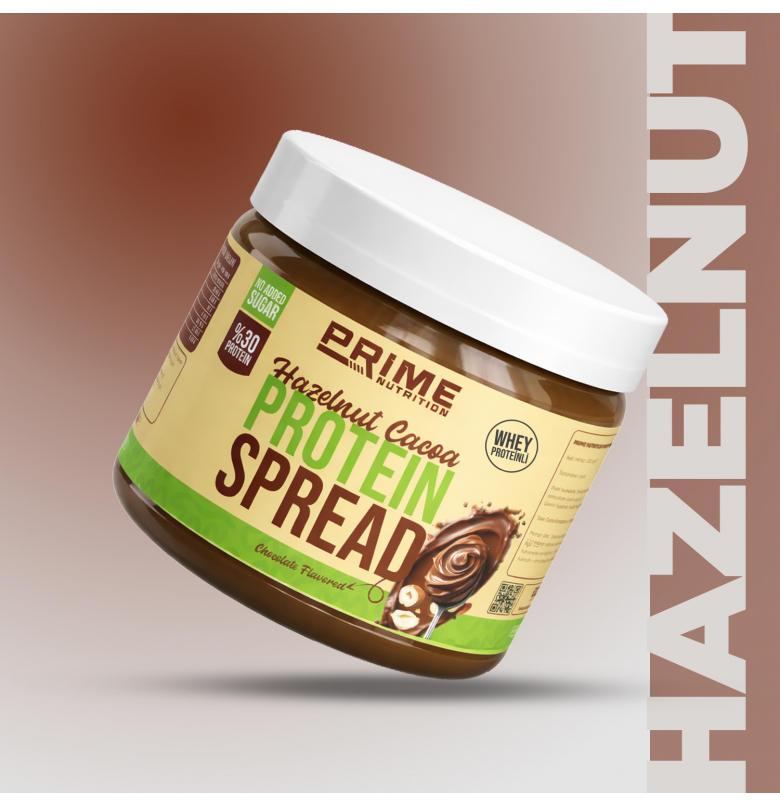 Prime Nutrition Hazelnut Cacoa Spread Çikolata Fındık 350 gram - 2