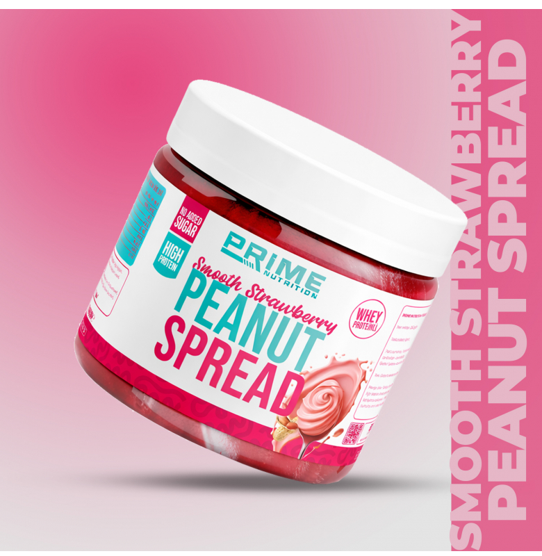 Prime Nutrition Smooth Peanut Spread Çilek 350 gram - 2