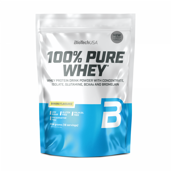 BioTechUSA 100% Pure Whey Muz 454 gr