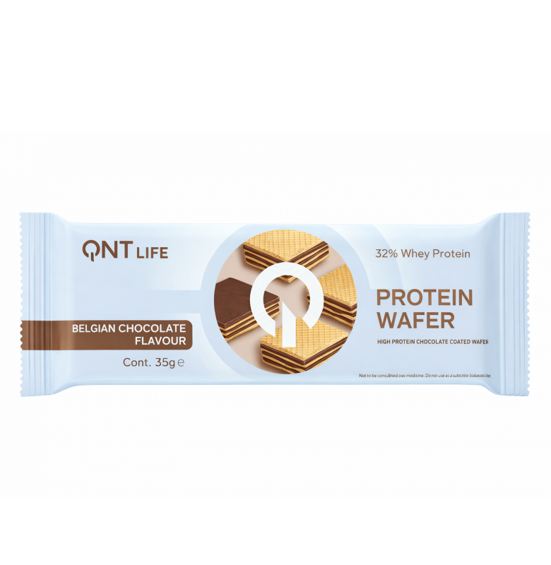 Qnt Protein Wafer Belçika Çikolatası 35 gram