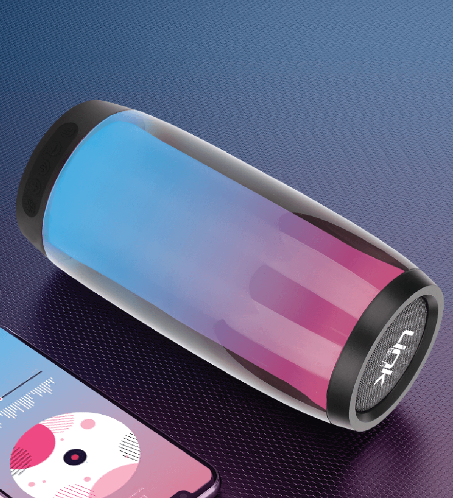 R115 Portable RGB lighted Bluetooth Speaker - 3