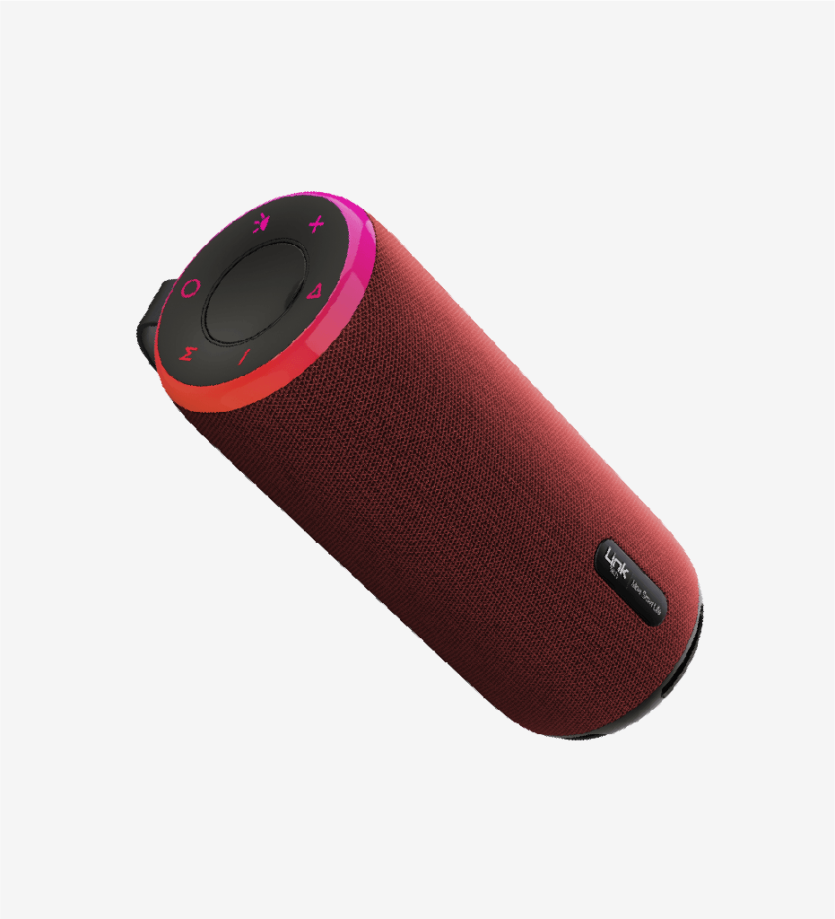 R124 Premium IPX4 Certified lighted Bluetooth Speaker - 12