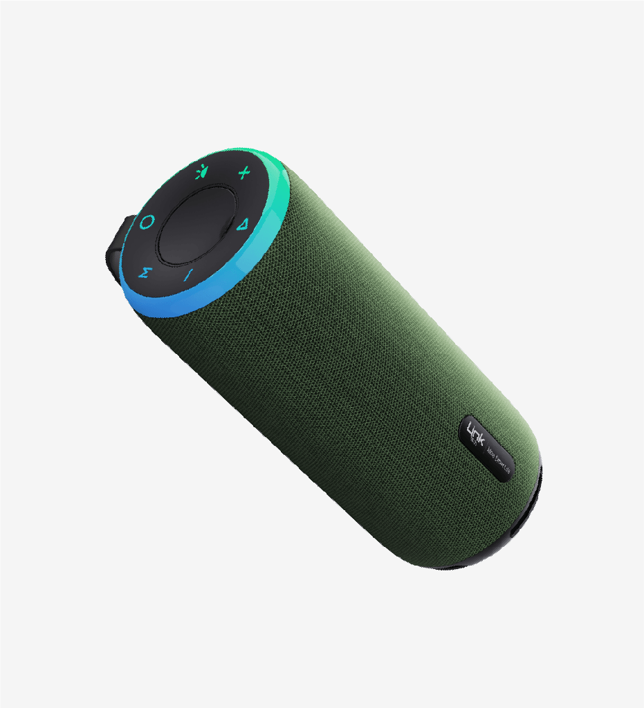 R124 Premium IPX4 Certified lighted Bluetooth Speaker - 15