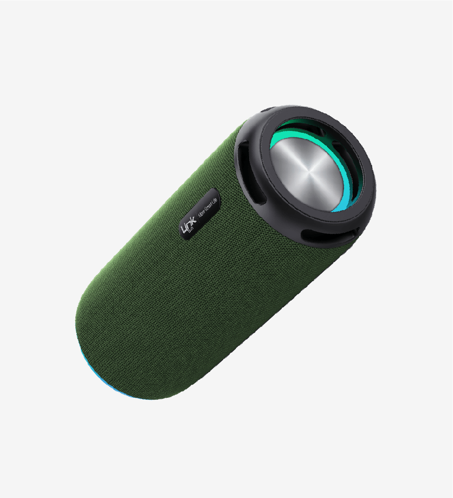 R124 Premium IPX4 Certified lighted Bluetooth Speaker - 16