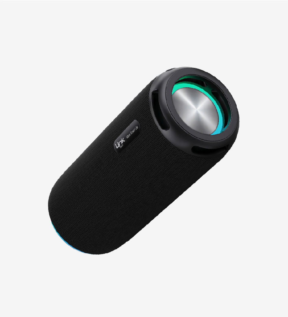 R124 Premium IPX4 Certified lighted Bluetooth Speaker - 3