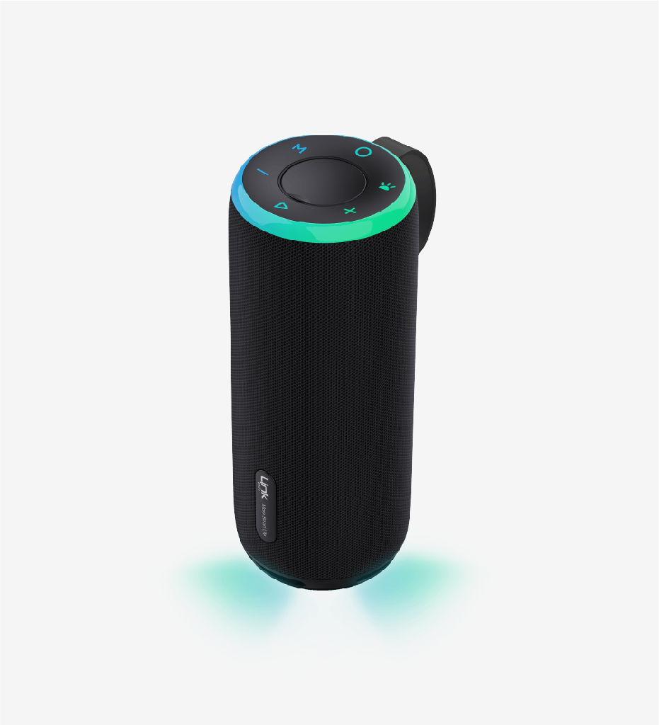 R124 Premium IPX4 Certified lighted Bluetooth Speaker - 4