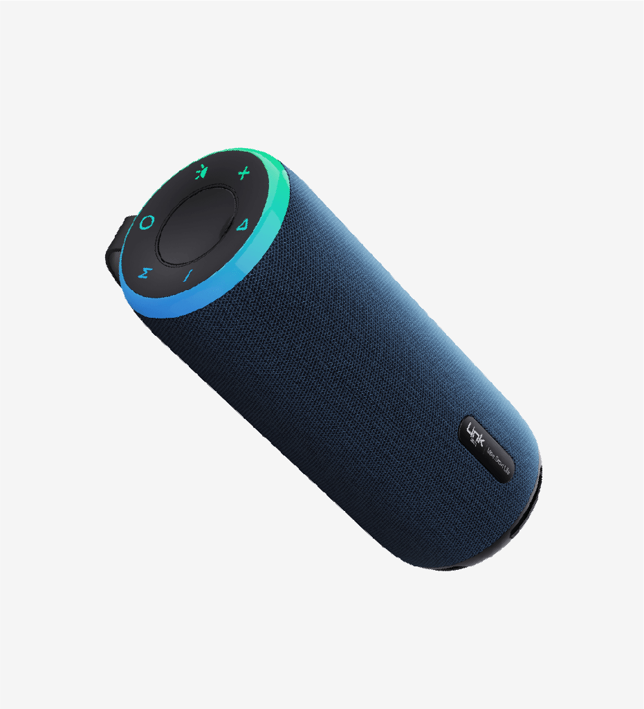 R124 Premium IPX4 Certified lighted Bluetooth Speaker - 9