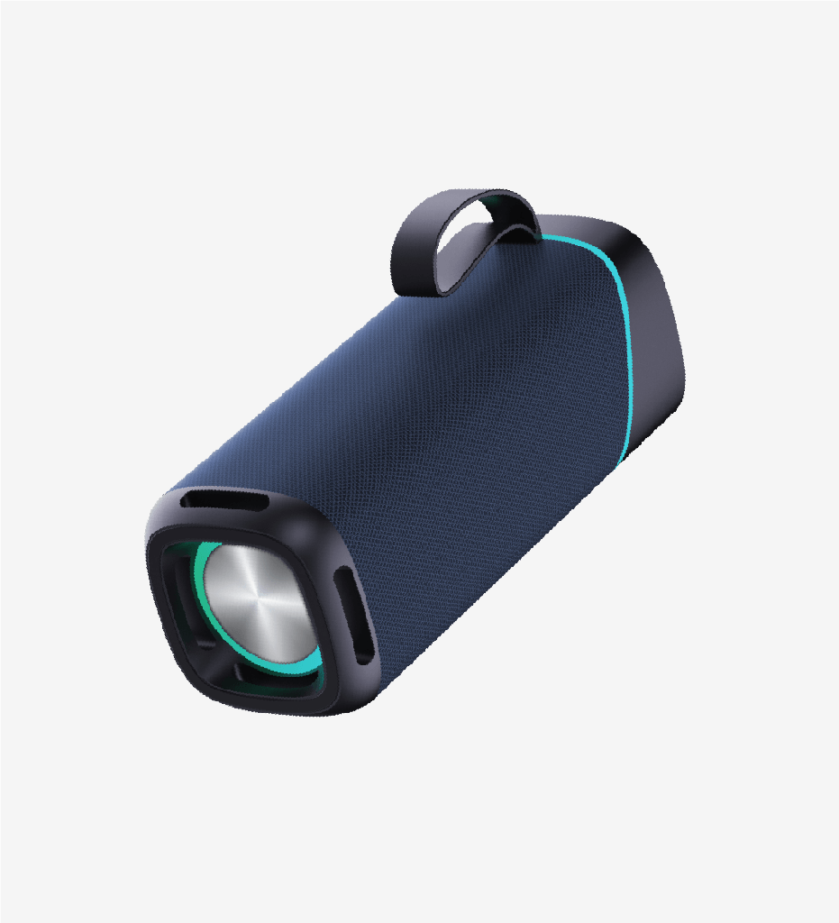 R125 Premium IPX4 Certified lighted Bluetooth Speaker - 12
