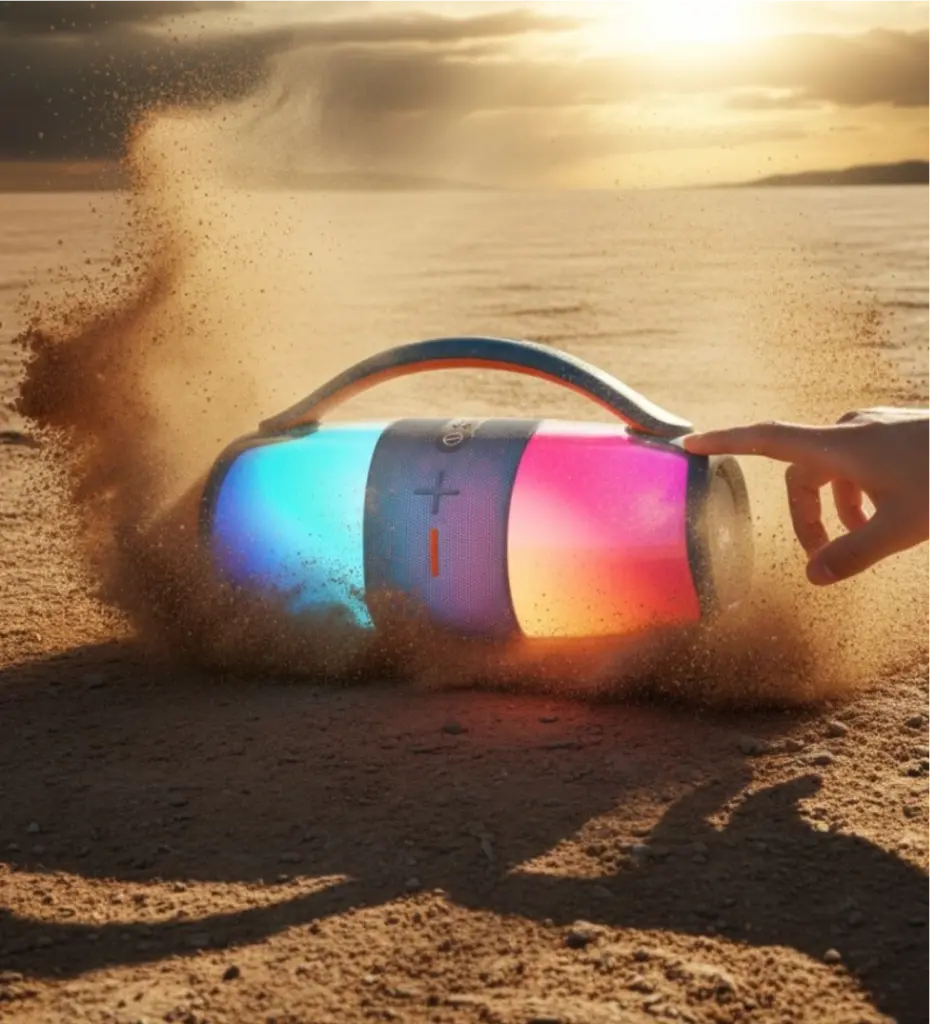 R128 Premium lighted Bluetooth Speaker - 5