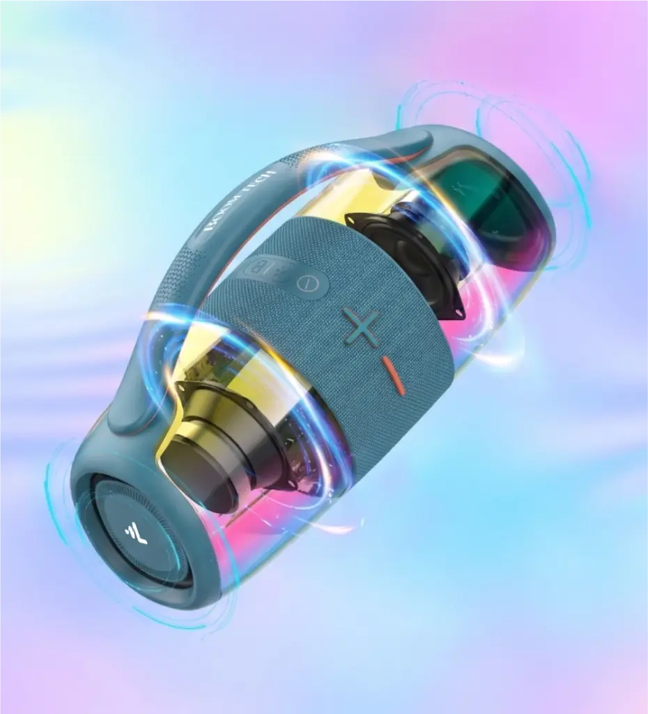 R128 Premium lighted Bluetooth Speaker - 8