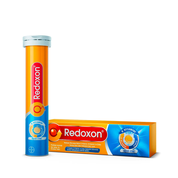 Redoxon 3'lü Etkili Efervesan  15 Tablet