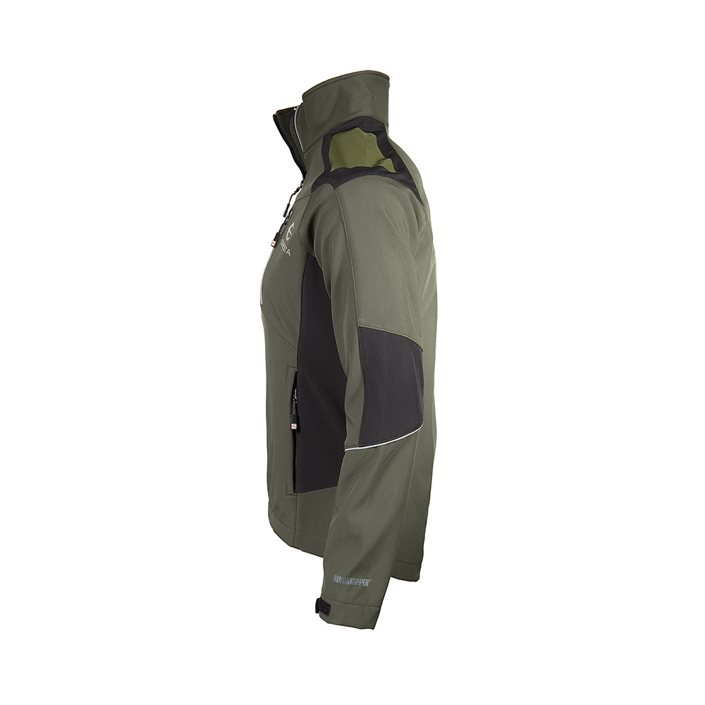 Reflektör Baskılı Softshell Ceket - 2
