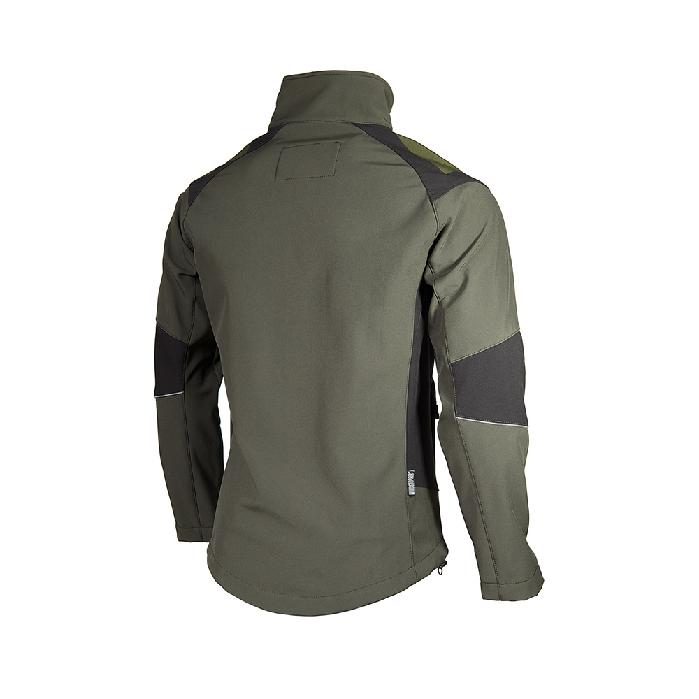 Reflektör Baskılı Softshell Ceket - 3