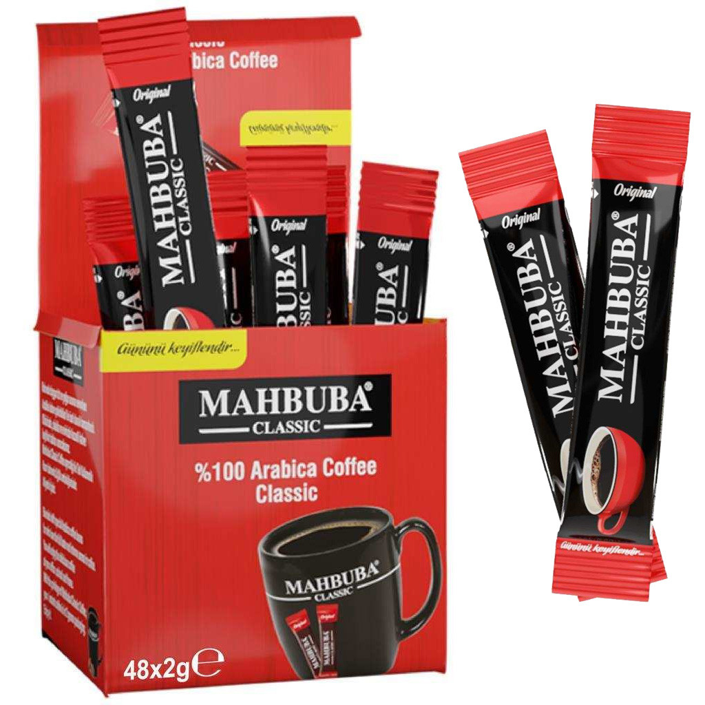 Mahbuba Coffee %100 Arabica Classic Kahve 48x2gr
