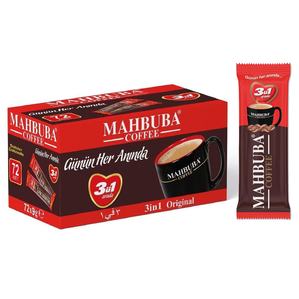 Coffee 3in1 Mini Small Size Bus Ready Coffee Box 72x9gr