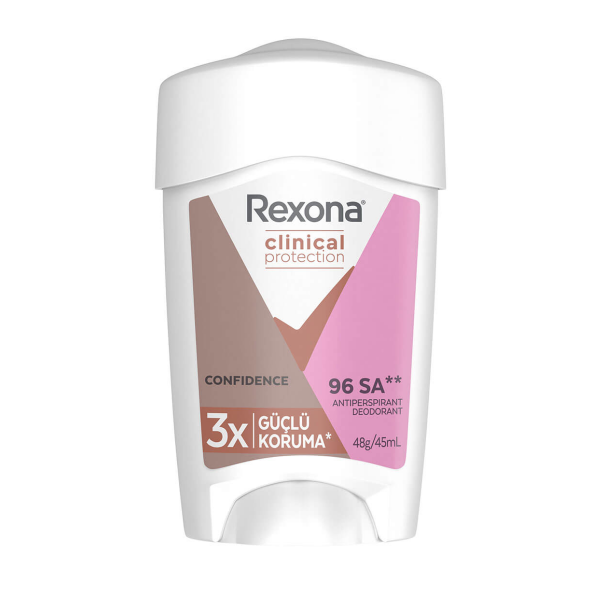 Rexona Clinical Protection Kadın Stick Deodorant Confidence 45 ml