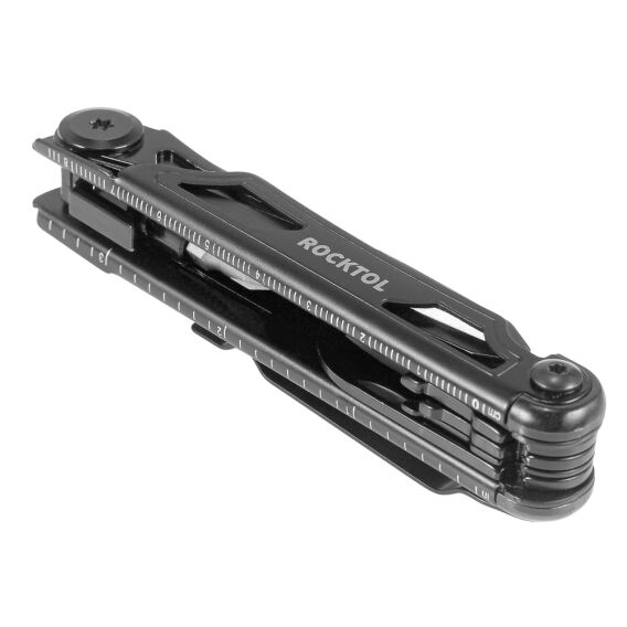 Rocktol 12 Fonksiyonlu Multitool Siyah Çakı Kılıflı - 4