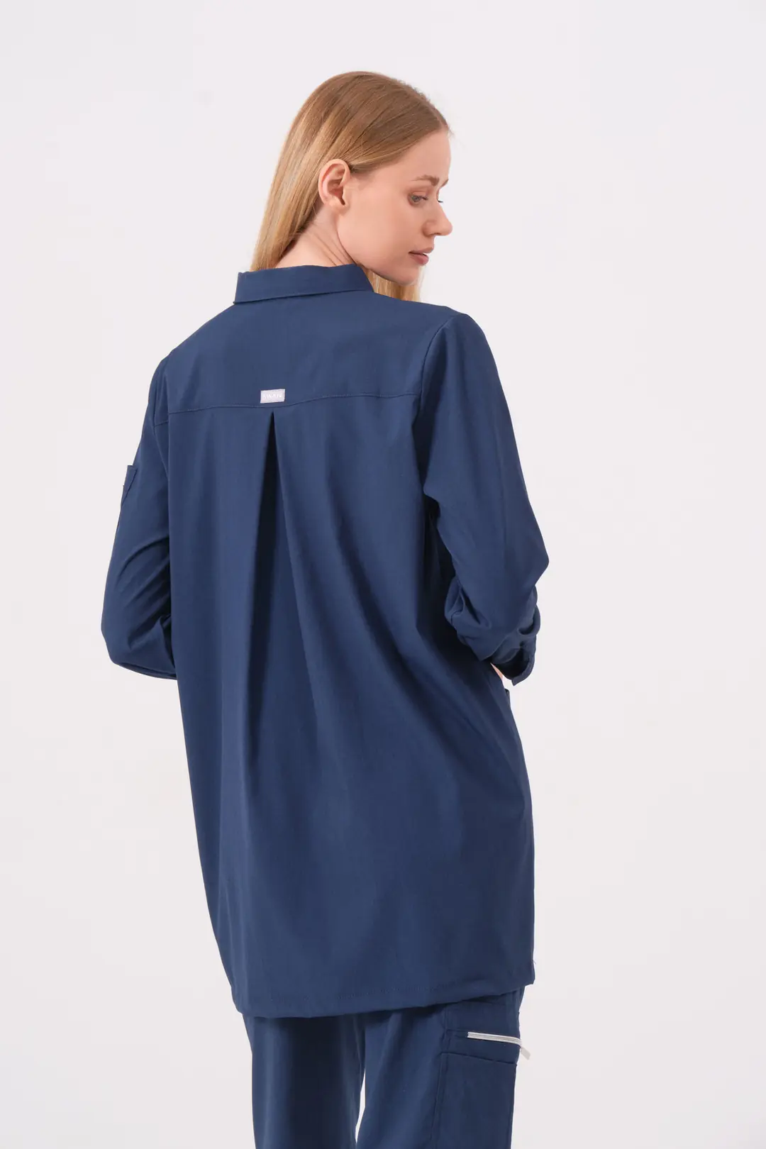ROSA - LACİVERT KADIN TESETTÜR ÜST ÜNİFORMA - 7