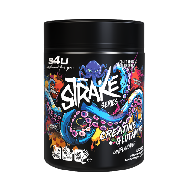 S4U Strake Series Creatine + Glutamine 300 g