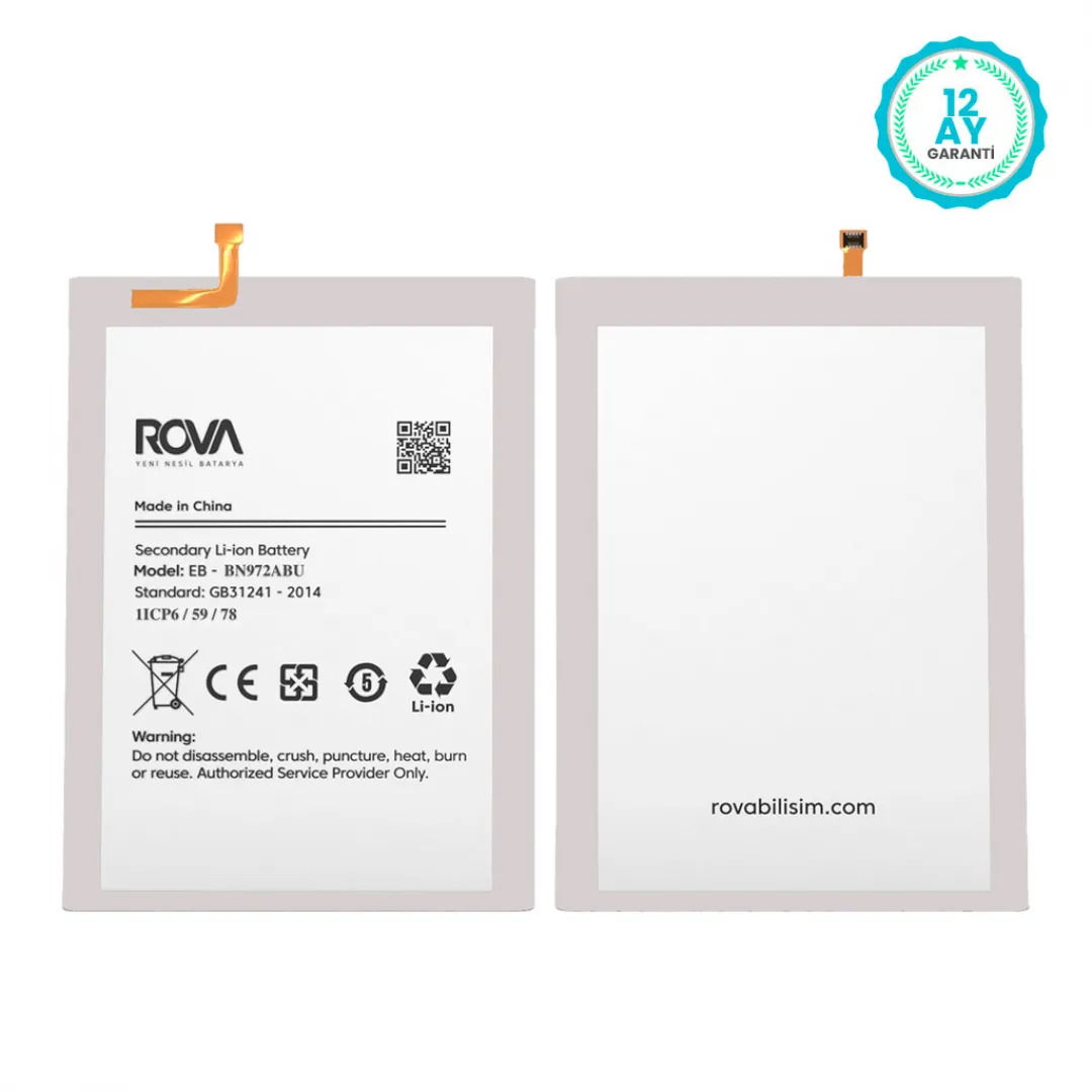 Rova Samsung A04E SM-A042 Batarya Pil 5000 mAh - 3