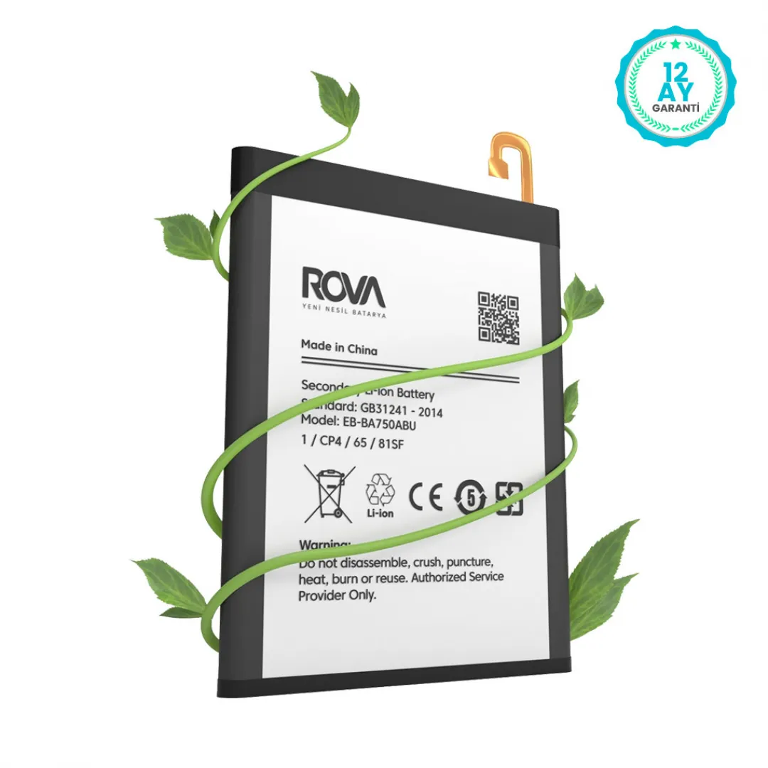 Rova Samsung A10 SM-A105 Batarya Pil 3400 mAh - 4