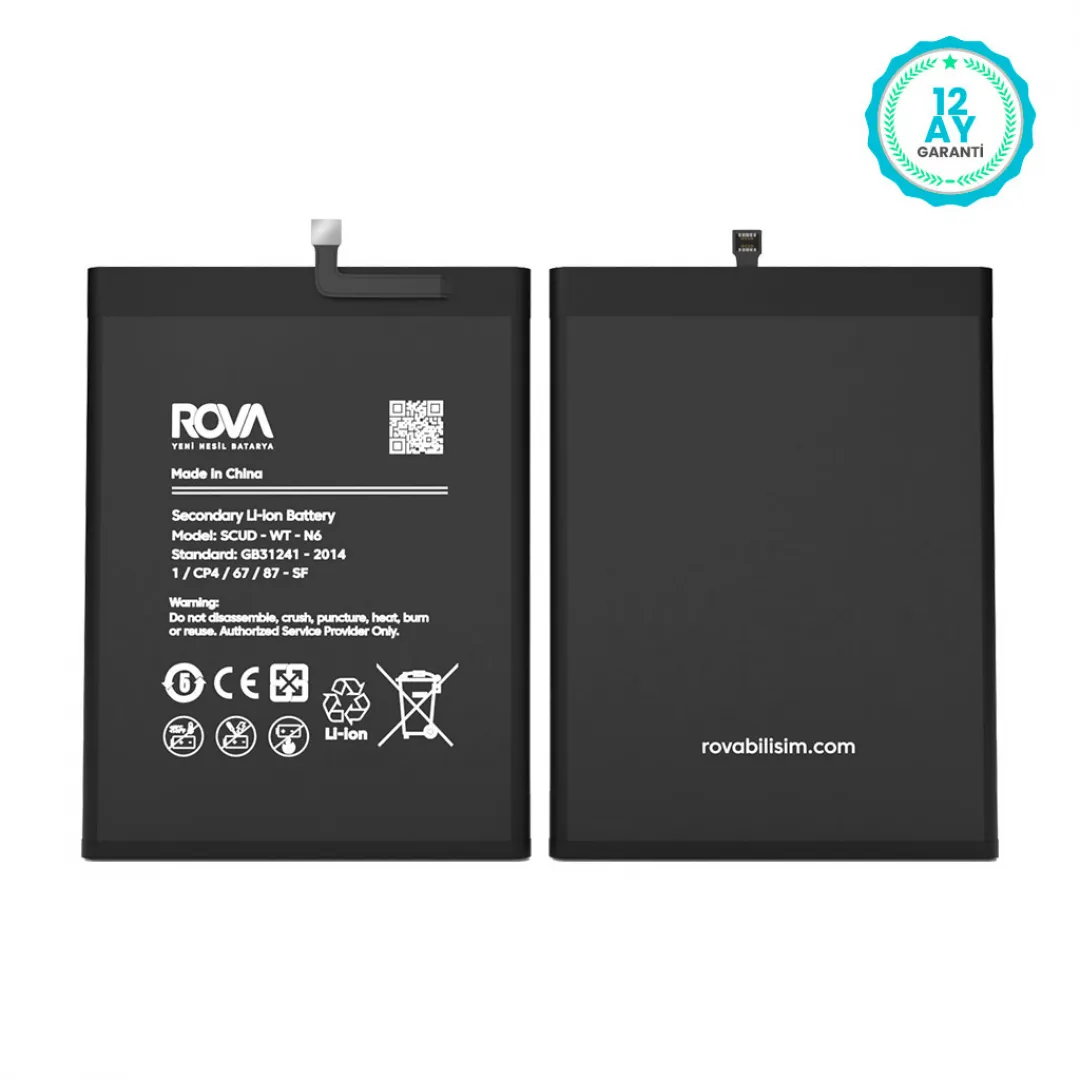 Rova Samsung A10S SM-A107 Batarya Pil 4000 mAh - 3
