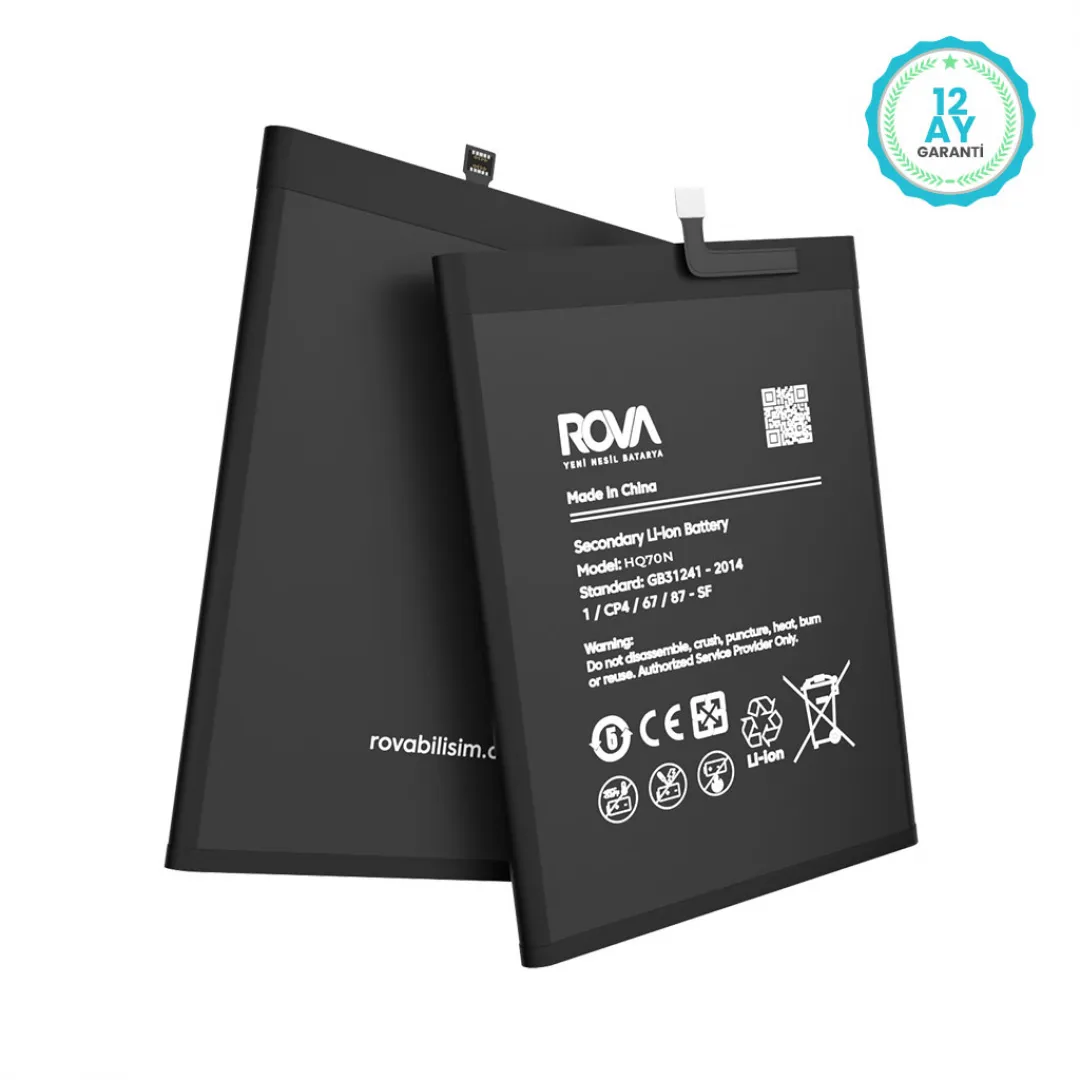 Rova Samsung A11 SM-A115 Batarya Pil 4000 mAh - 2