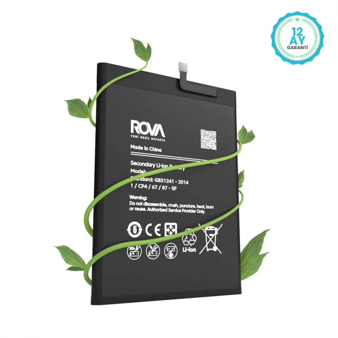 Rova Samsung A11 SM-A115 Batarya Pil 4000 mAh - 4