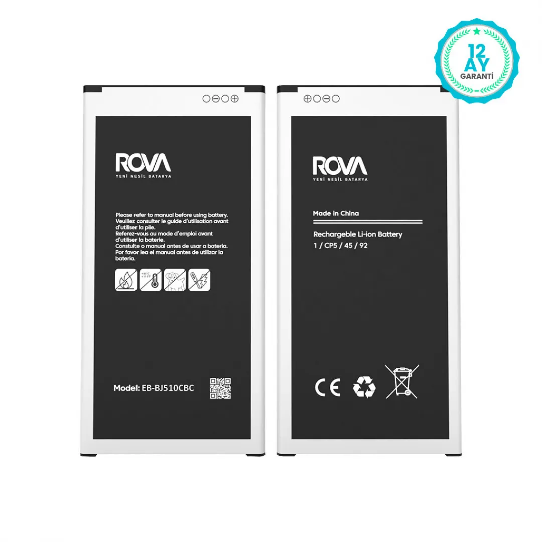 Rova Samsung A5 2016 SM-A510 Batarya Pil 2900 mAh - 3