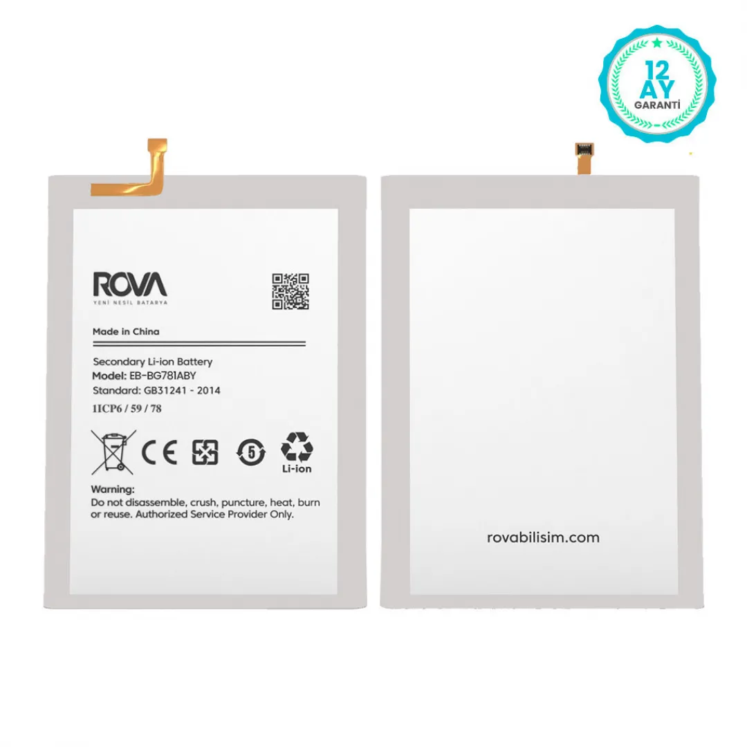 Rova Samsung A52S SM-A528 Batarya Pil 4500 mAh - 3