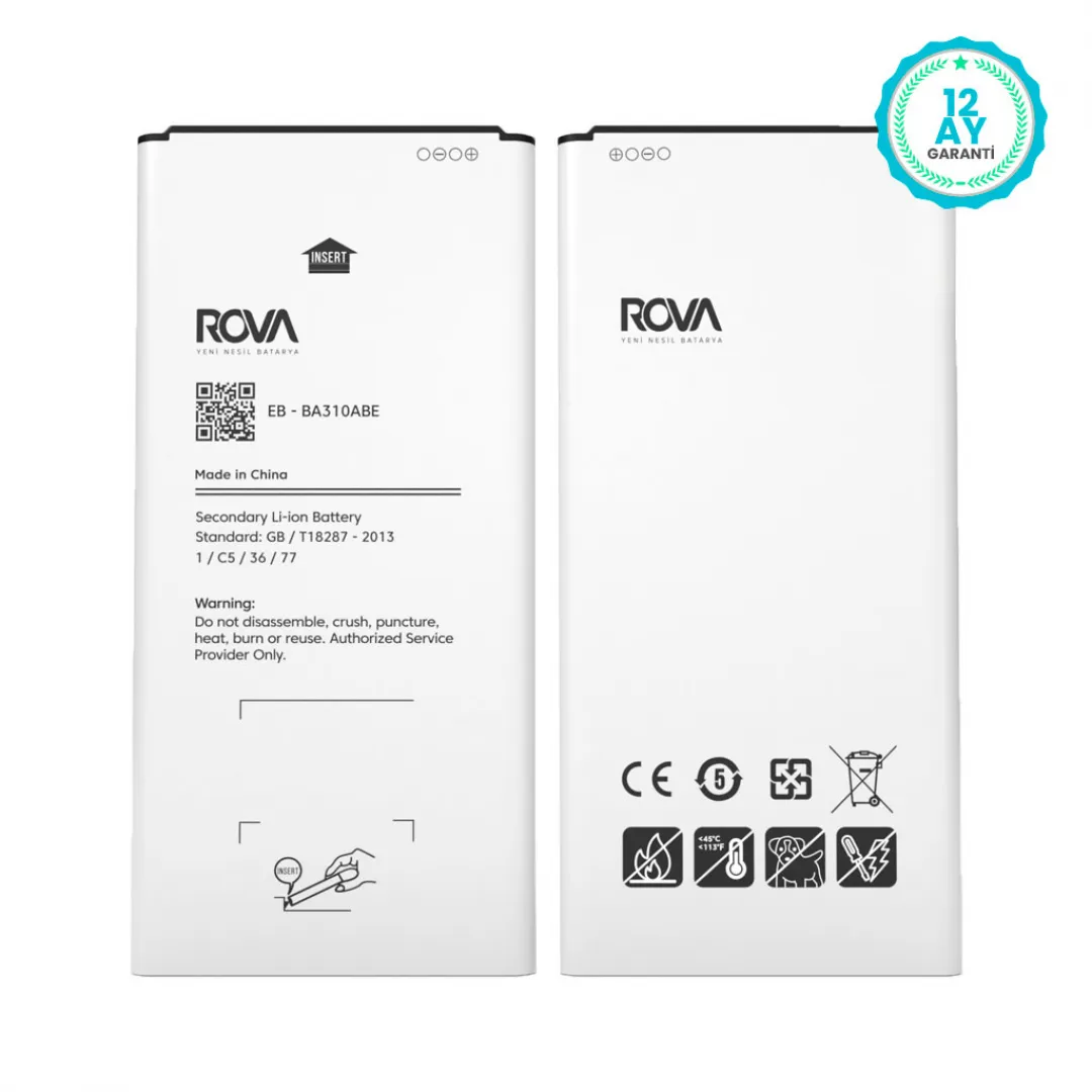 Rova Samsung A53 2020 SM-A536 Batarya Pil 5000 mAh - 3