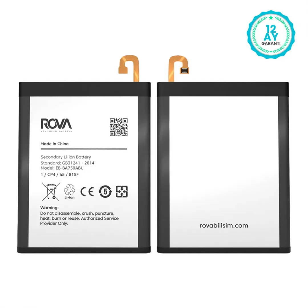 Rova Samsung A7 2018 SM-A750 Batarya Pil 3300 mAh - 3