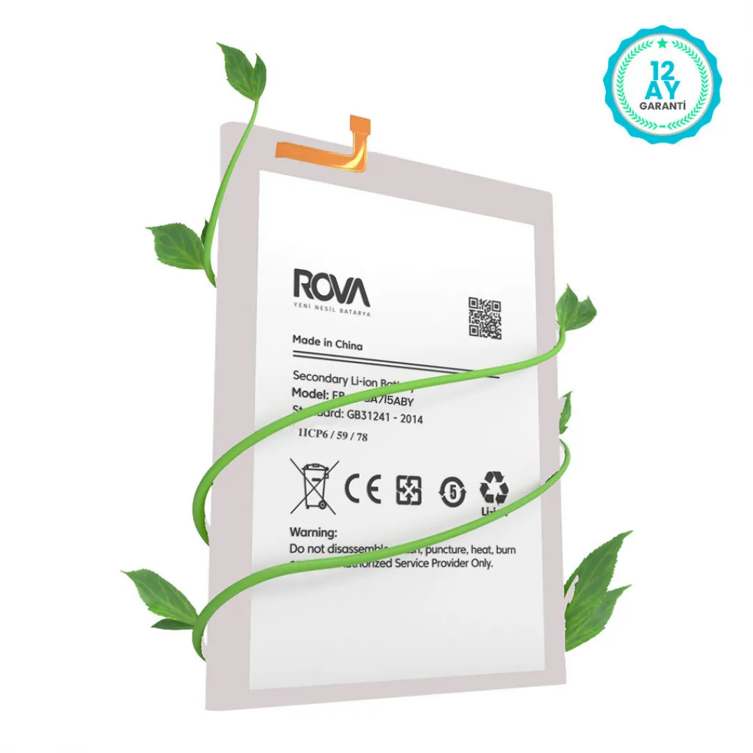 Rova Samsung A71 SM-A715 Batarya Pil 4500 mAh - 4