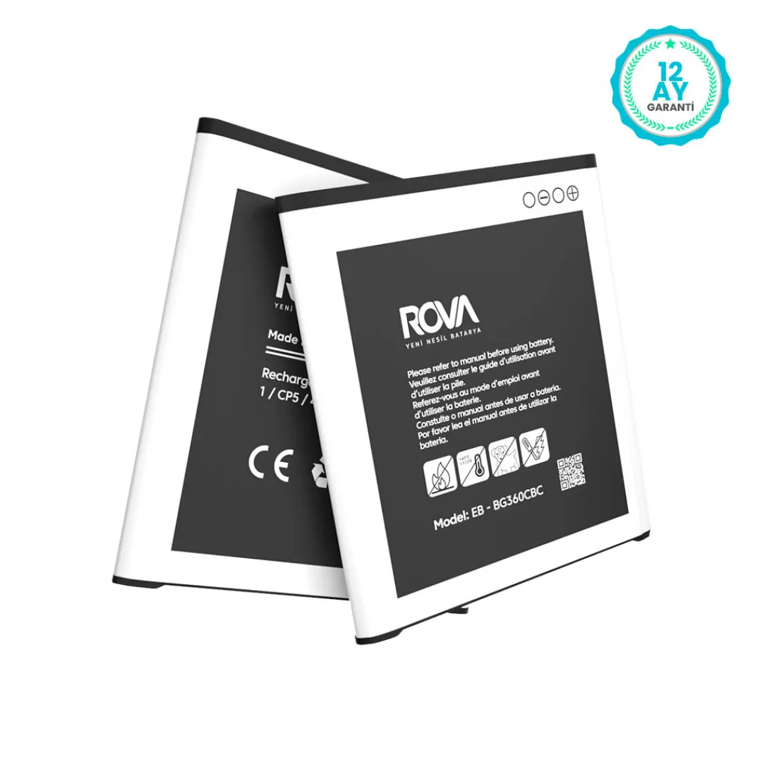 Rova Samsung Core Prime SM-G361 Batarya Pil 1980 mAh - 2
