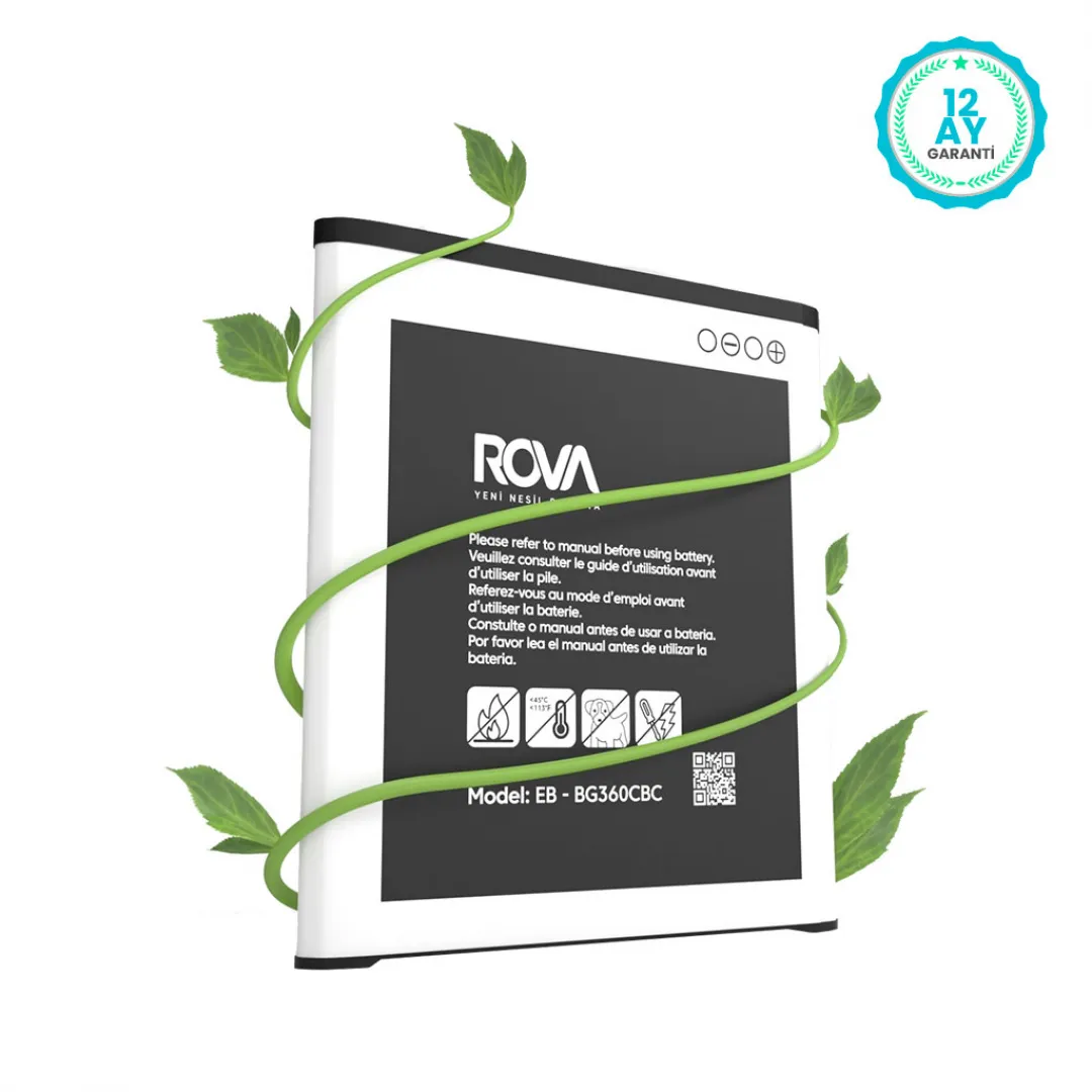 Rova Samsung Core Prime SM-G361 Batarya Pil 1980 mAh - 4