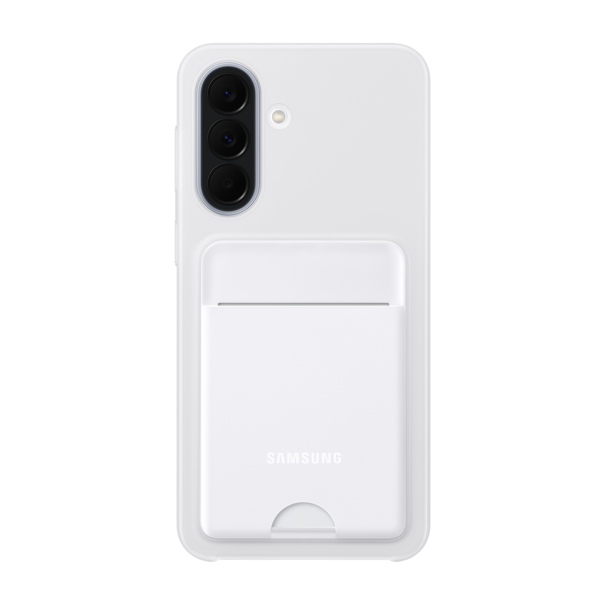 Samsung Galaxy A37 Kart Bölmeli Kılıf-Gri