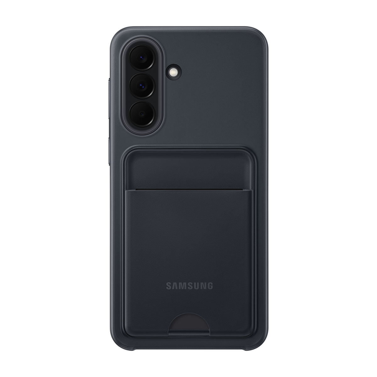 Samsung Galaxy A37 Kart Bölmeli Kılıf-Siyah