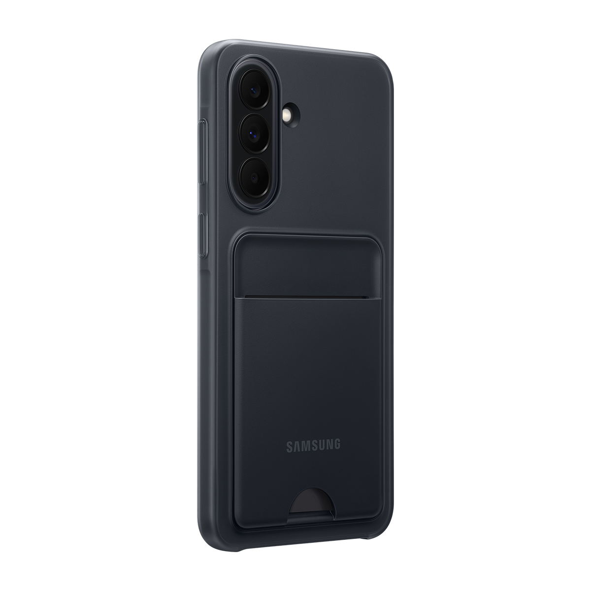 Samsung Galaxy A37 Kart Bölmeli Kılıf-Siyah - 2