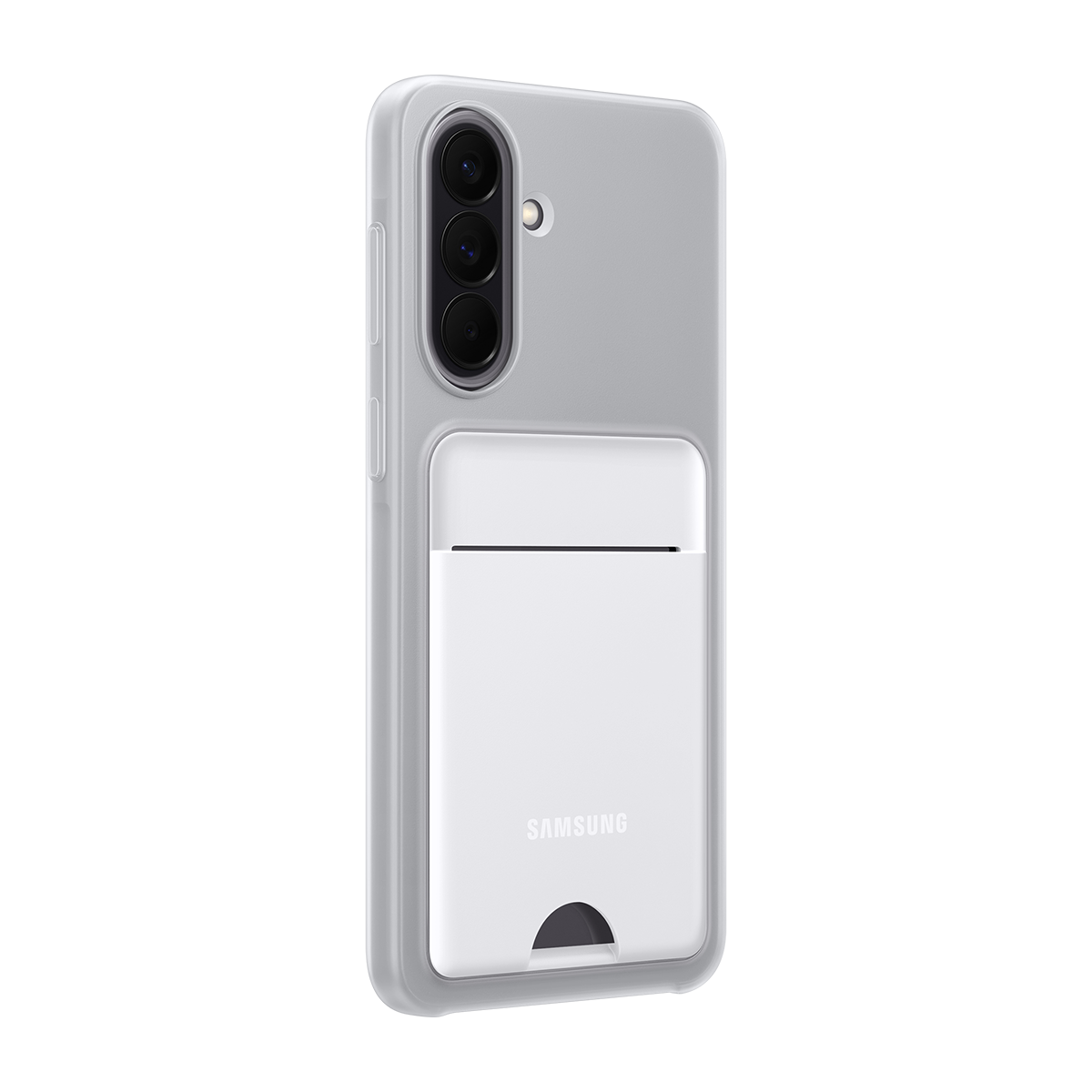 Samsung Galaxy A57 Kart Bölmeli Kılıf-Gri - 3