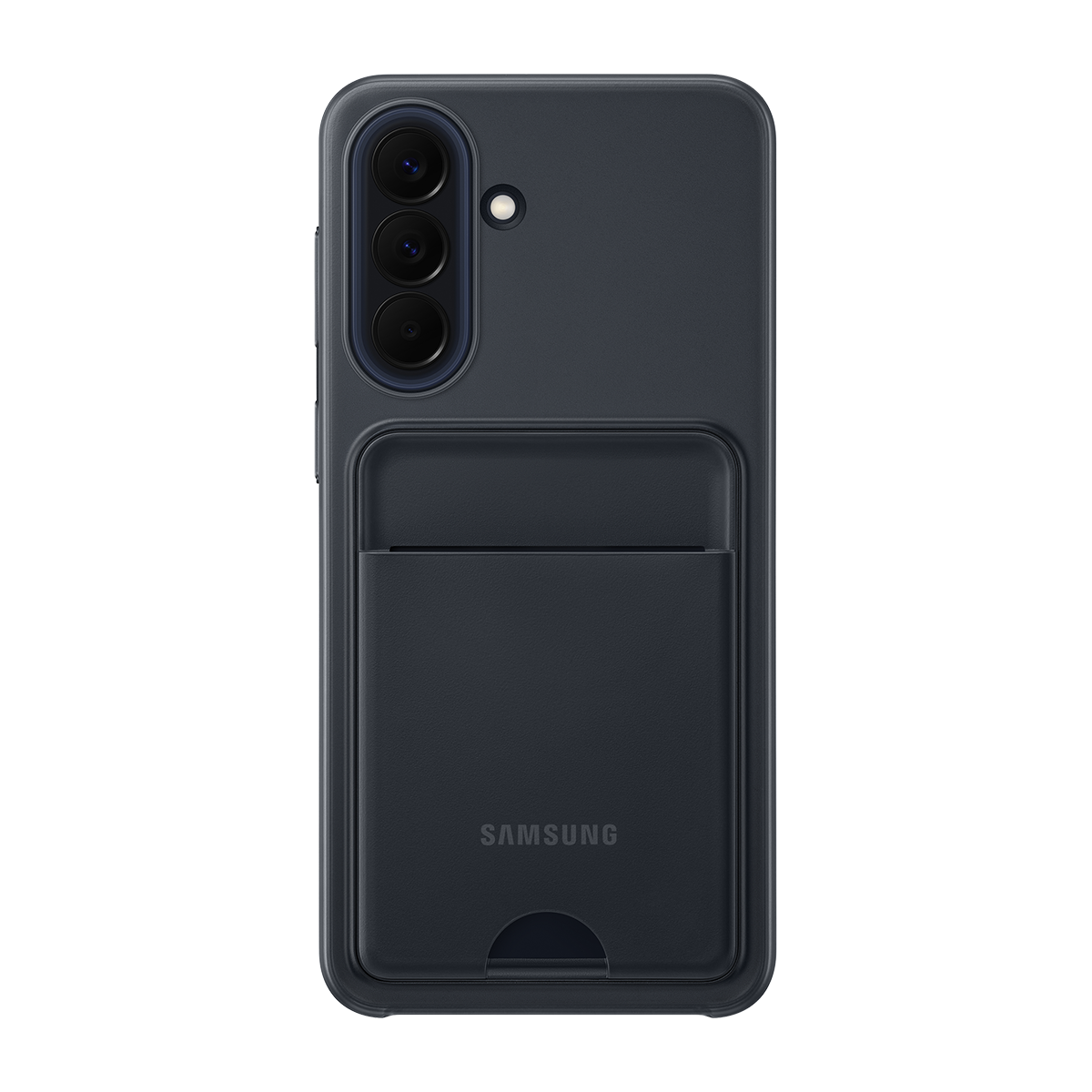 Samsung Galaxy A57 Kart Bölmeli Kılıf-Siyah
