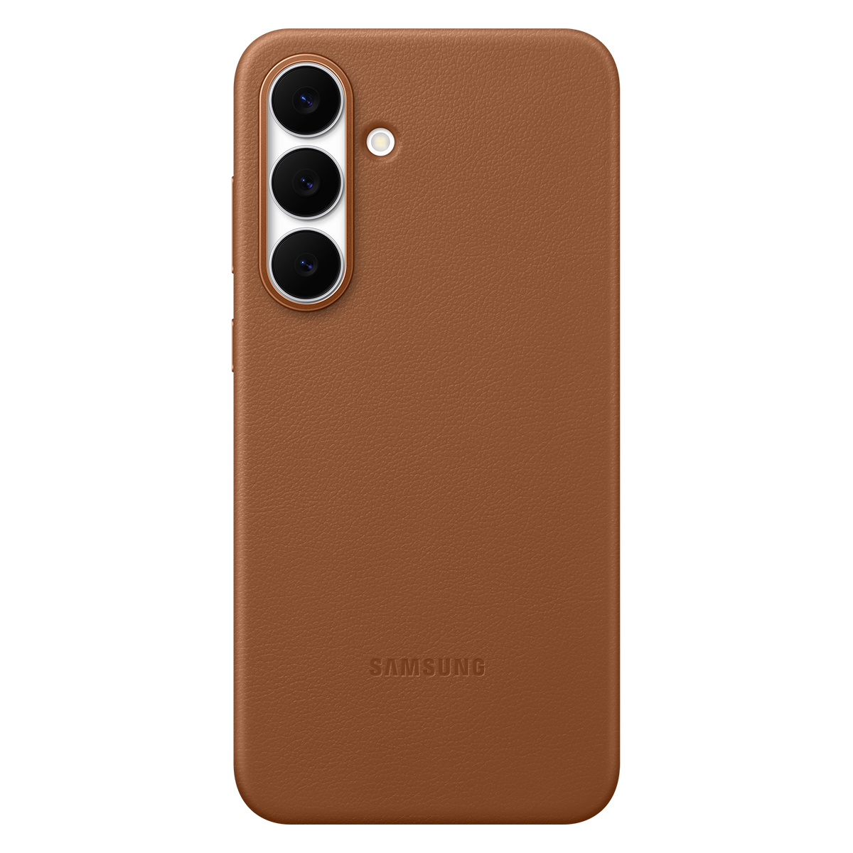 Samsung Galaxy S25 FE Deri Kılıf - Taba - 4
