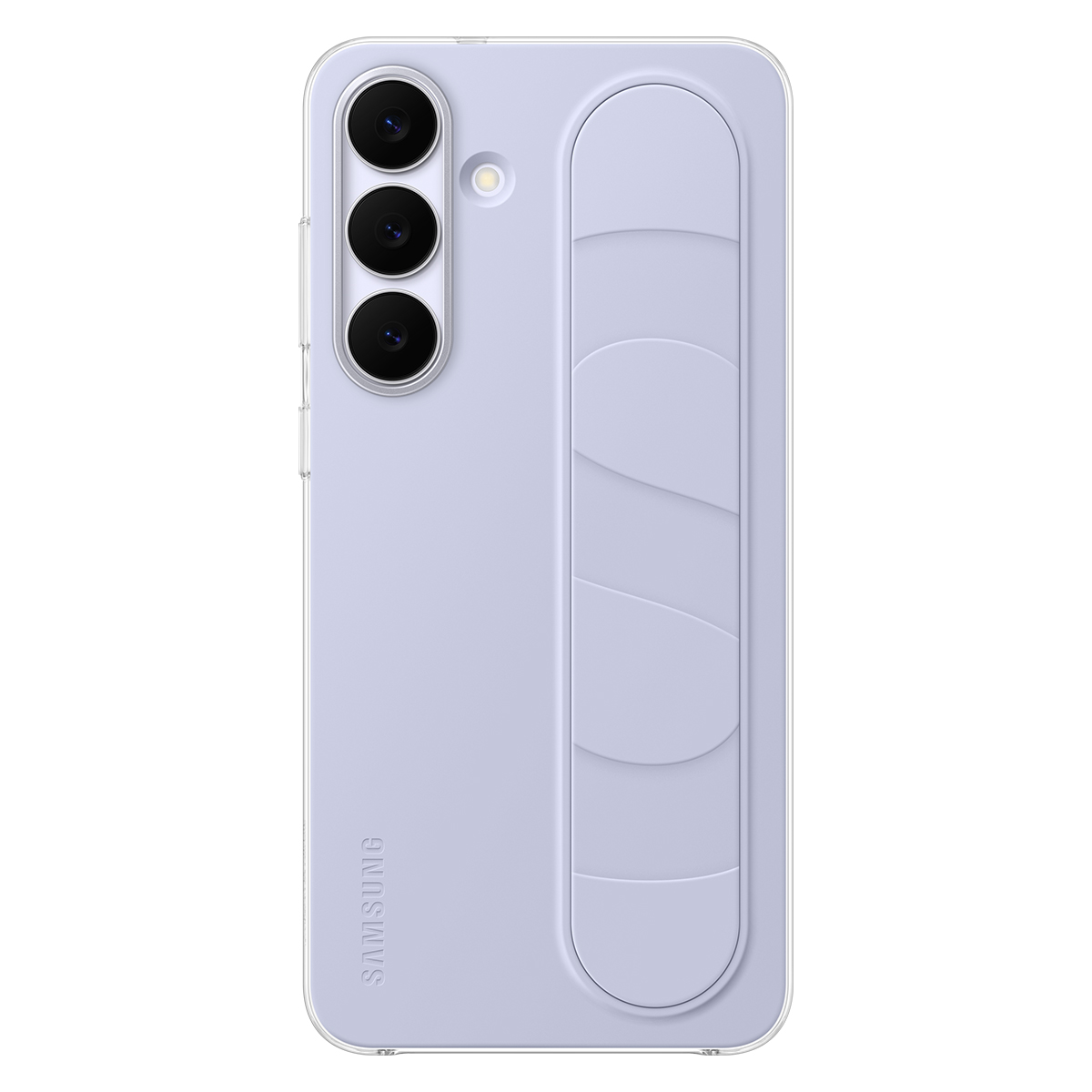Samsung  Galaxy  S25 FE Standlı Kordonlu Silikon Kılıf - Açık Mavi - 2