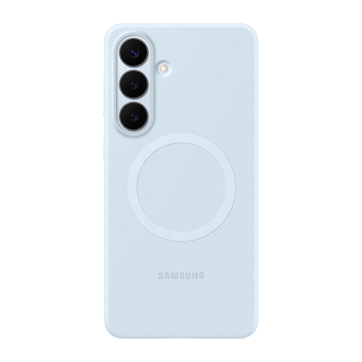 Samsung Galaxy S26+ Silikon Magnet Kılıf - Açık Mavi - 2