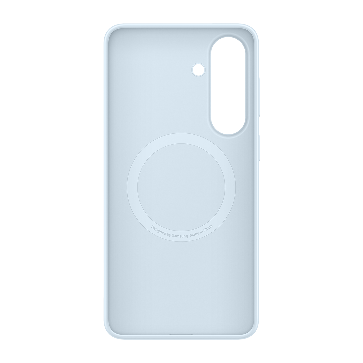 Samsung Galaxy S26+ Silikon Magnet Kılıf - Açık Mavi - 5