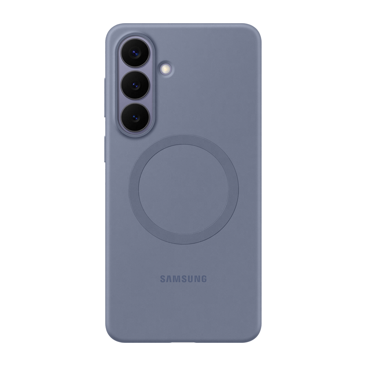 Samsung Galaxy S26+ Silikon Magnet Kılıf - Gece Moru